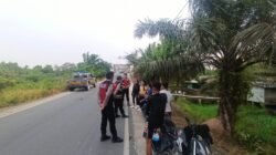 Strong Point Sore, Polsek Penawartama Hadir di Tengah Masyarakat, Pastikan Situasi Tetap Aman dan Kondusif